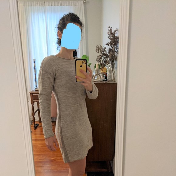 Athleta Dresses & Skirts - Athleta Sweater Dress - Oatmeal, Small